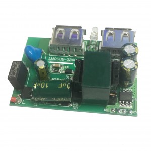 5v 2a usb charging socket module mobile charger circuit board