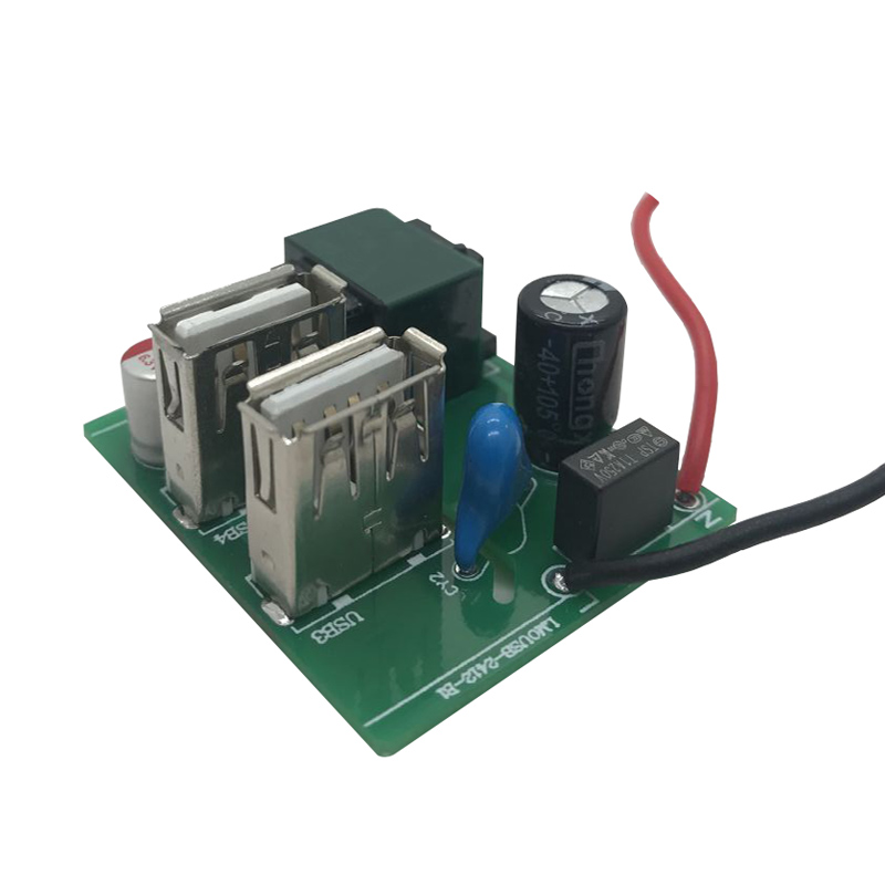 OEM High Quality Usbc Pcb Manufacturers –  5V 2.4amp Mobile Charger PCB Circuit Board – LMO