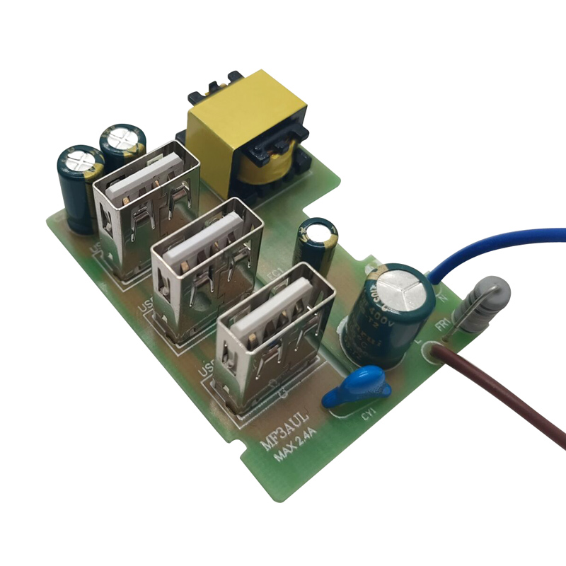 ODM Usb Socket Pcb Factory –  5V 2.4A USB Charger Socket Module For Extension Socket – LMO