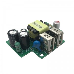 ODM Charging Module Circuit Board Manufacturer –  Custom Mobile phone Wall Gan Charger 5v 2.4a Charging Module USB Charger Board PCB – LMO