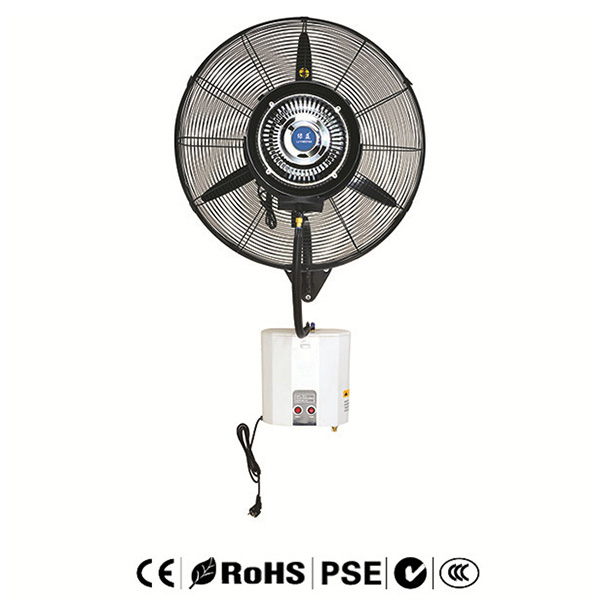 OEM Supply Pedestal Fan With Water - Wall Mounted Misting Fan – Wenling Huwei