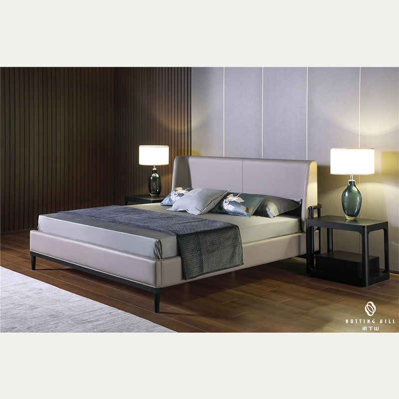 Modern Fabric Double Bedroom Set without Mattress Featured Image