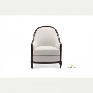 Elegant White Leisure Armchair