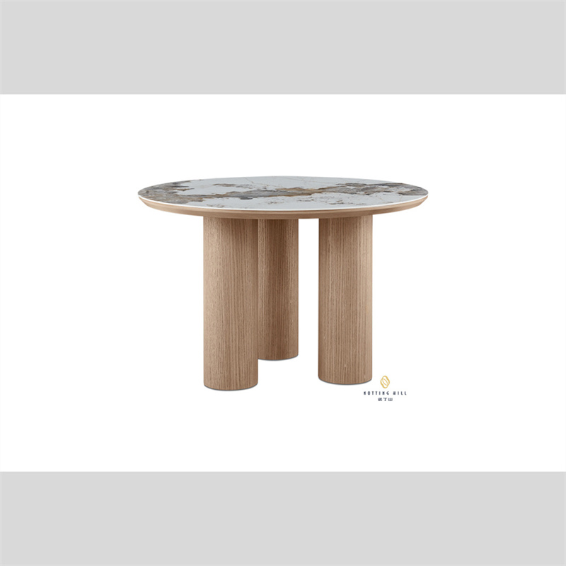 Ang Trendy Table Naghiusa sa Moderno ug Contemporary nga Estetika