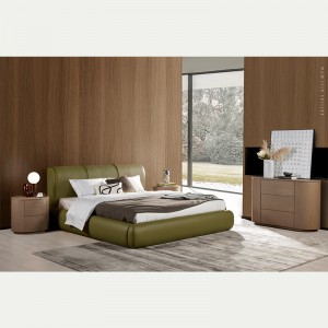 Fully Upholstered Bed Minimalist Bedroom Set