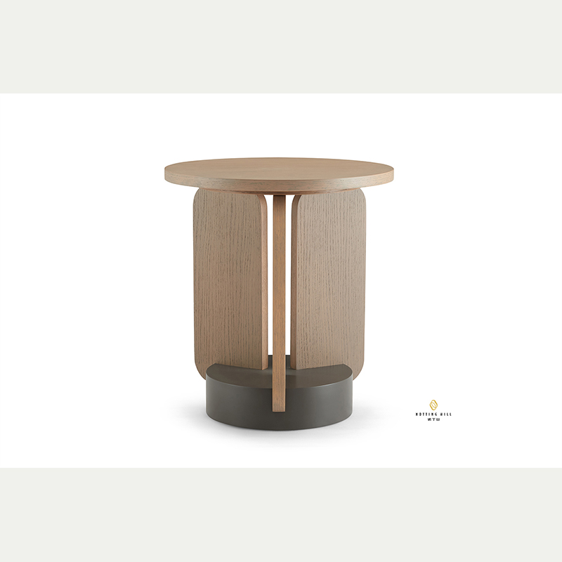 Modernong Solid Wood Side Table