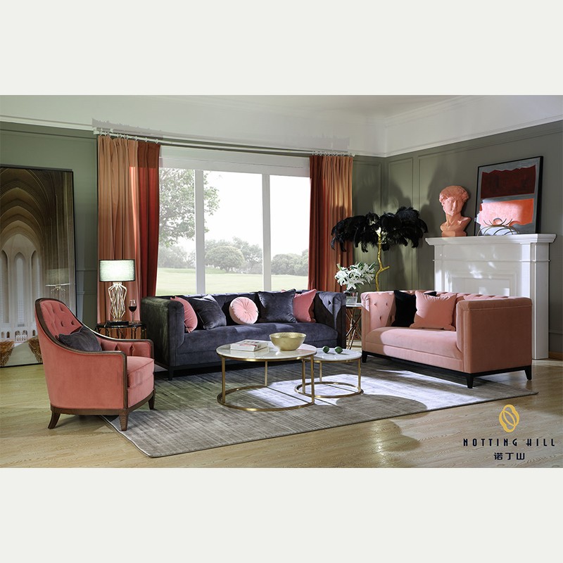 Contemporary Fabric Living Room Furniture Sets Freedom Combination Featured Image