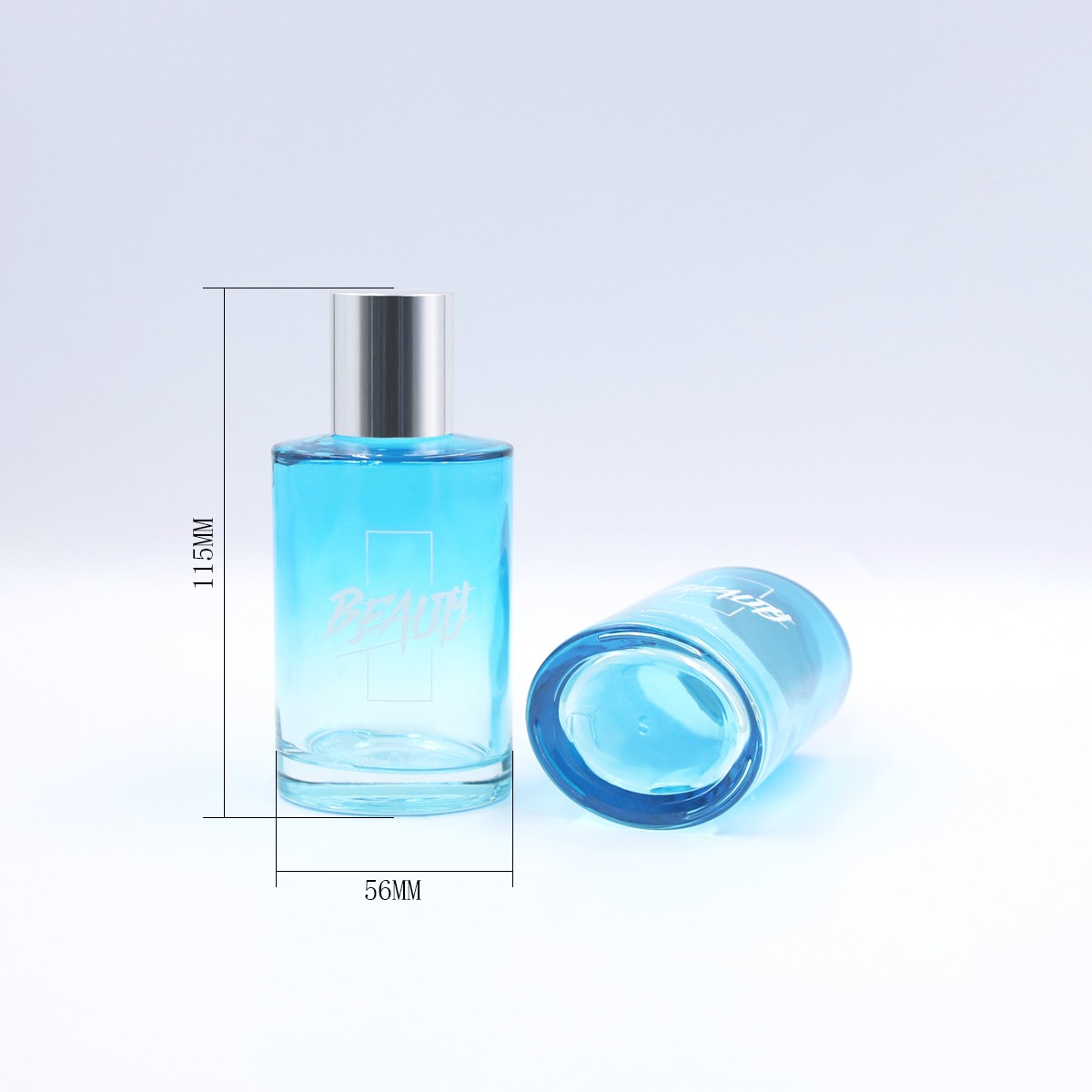 100ML oval glass bottle(SF-58D6)