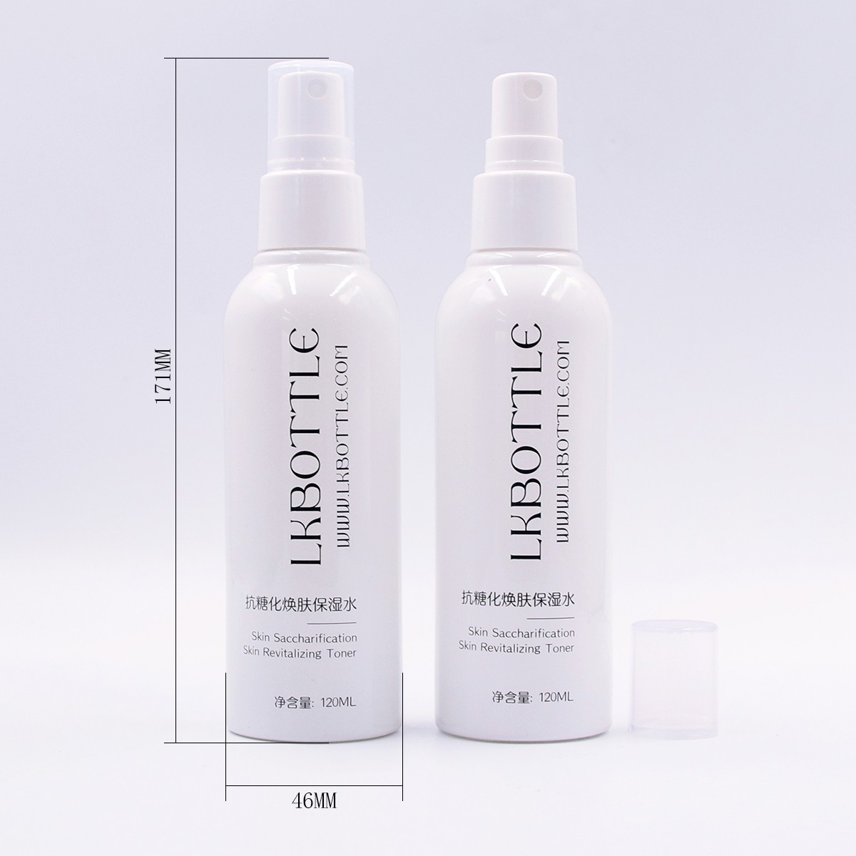 120ML round-shoulder bottle（SF-55W1）