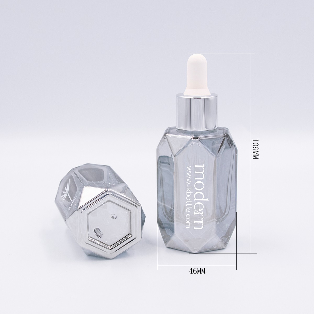 30ml diamond corner bottle
