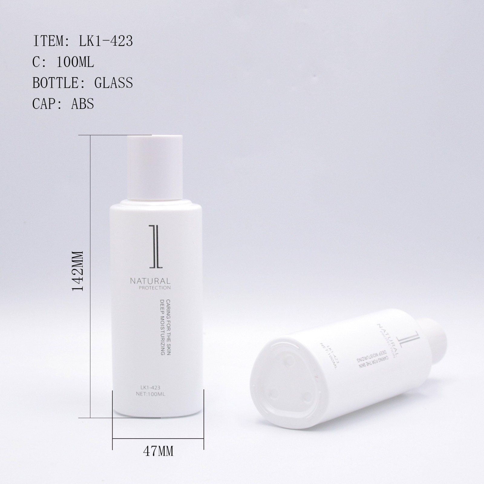 100ml triangle lotion bottle（SF-198S4）