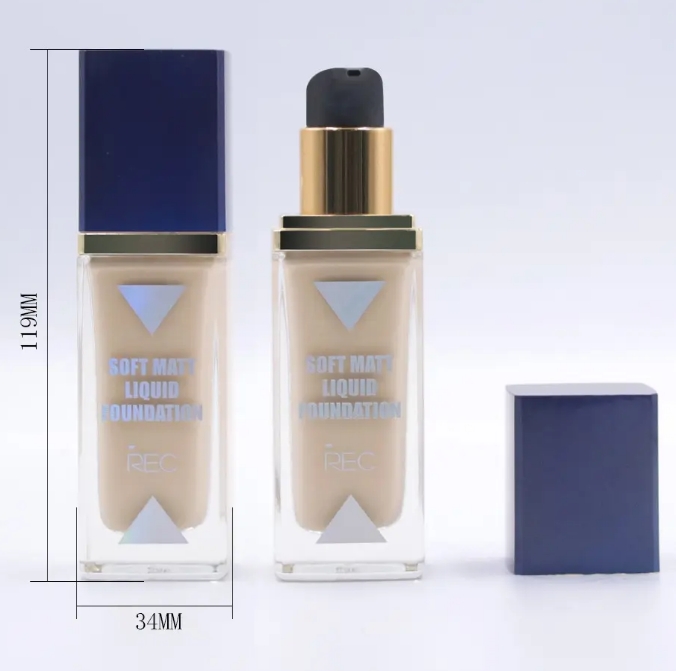 Crafting Modern Luxury with Our 50ml Foundation Bottle
