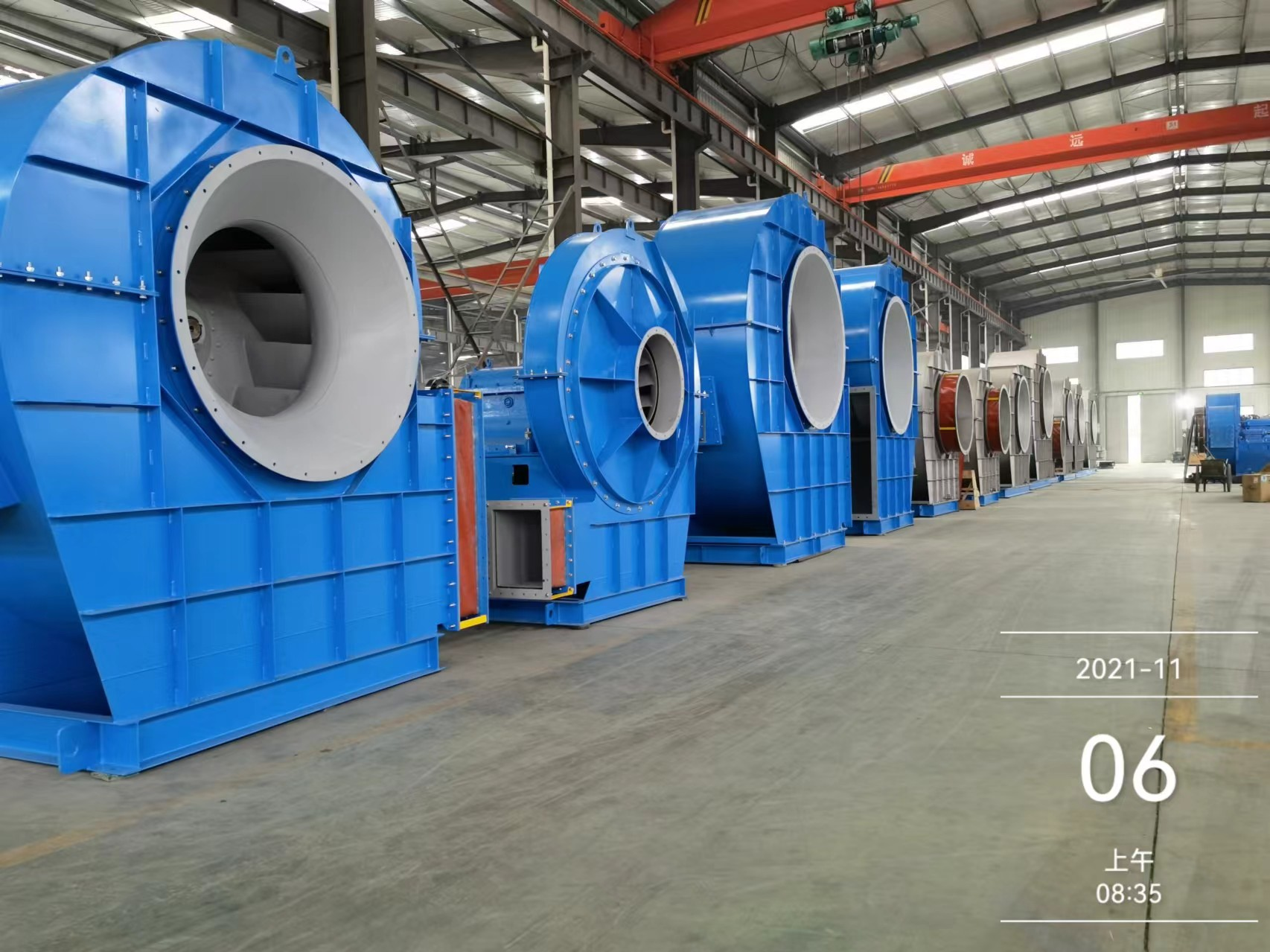 Zhejiang Pengxiang HVAC Equipment Co., Ltd. furnizează un set complet de ventilatoare centrifuge de proces și ventilatoare axiale pentru proiectul Jiulong NDPM49