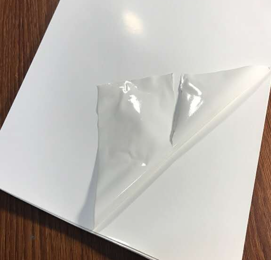China wholesale 11×17 Laser Printer - Adhesive Destructible Vinyl Eggshell sticker Label Paper Fragile label paper – Shawei