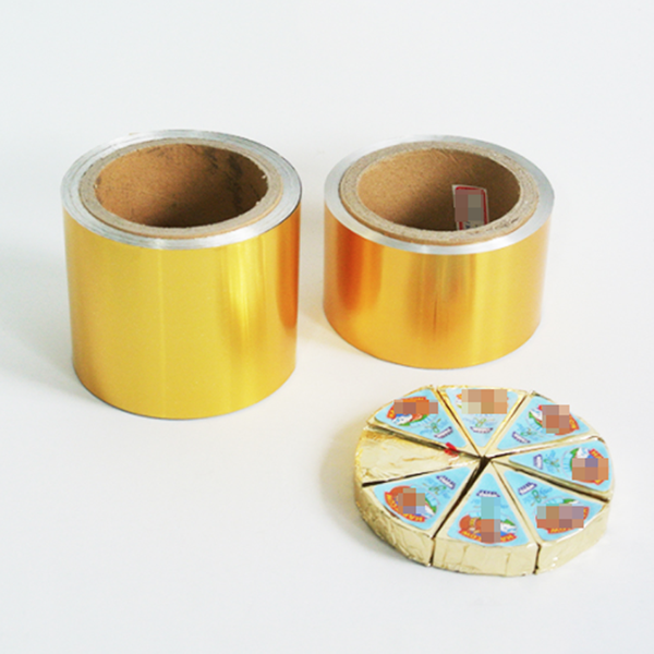 Factory making Thermal Bopp Film - Factory Custom Embossed Printing Laminated Butter Wrapping Aluminum Foil Paper – Shawei