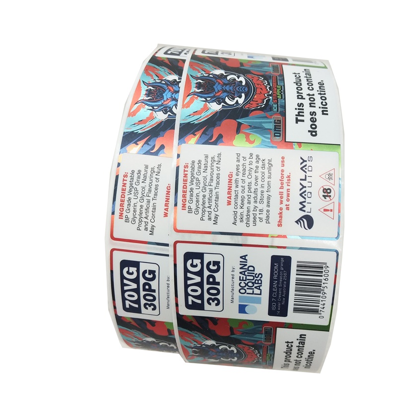Well-designed Rfid Clothing Tags - High Quality Custom Waterproof Sticker Label Packaging Label(HP Indigo 6900 Digital Press) – Shawei