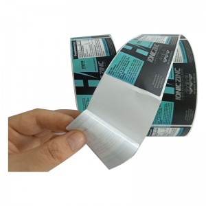 Cheap Price Custom Adhesive Art Paper Removable Label Sticker Sandwich Packing Labels By HP Indigo 6900