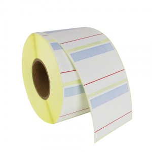 High Quality Custom Thermal Roll Barcode Adhesive Label Sticker Barcode Paper Sticker Label Rolls
