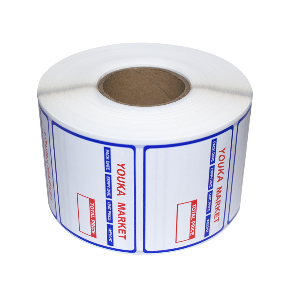 Manufacturer for Wireless Barcode Label Printer - High Quality Custom Thermal Roll Barcode Adhesive Label Sticker Barcode Paper Sticker Label Rolls – Shawei