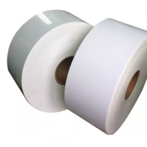 75um synthetic paper self-adhesive roll PP waterproof and tear resist self adhesive film