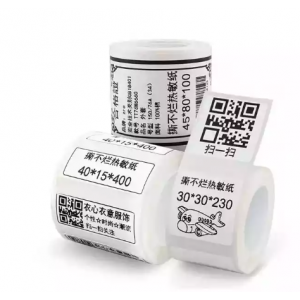 High Quality Thermal Printing Label Paper Photo Paper Barcode Sticker label adhesive For Thermal Label Printer