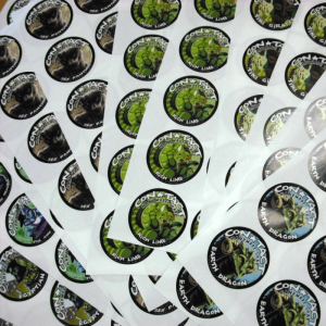 Laser & HP Indigo Printing Glossy PP Sticker
