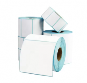 Customized Direct Thermal Label Roll Permanent Removable Sticker Thermal Label