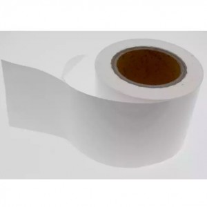 Manufacturer 60um White Polypropylene Film Self Adhesive Jumbo Roll PP Adhesive White For Label Printing