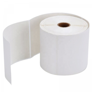 Wholesale Premium Quality Adhesive Paper Custom Stickers Roll Direct Thermal Shipping Labels Printer Barcode Labels Roll