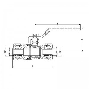 TS-361M Compression Ball Valve With Full Bore