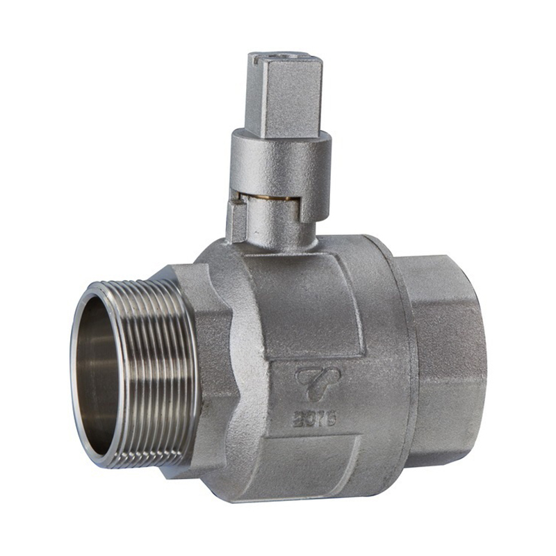 Art.TS 1202 Ball valve with square handle FM