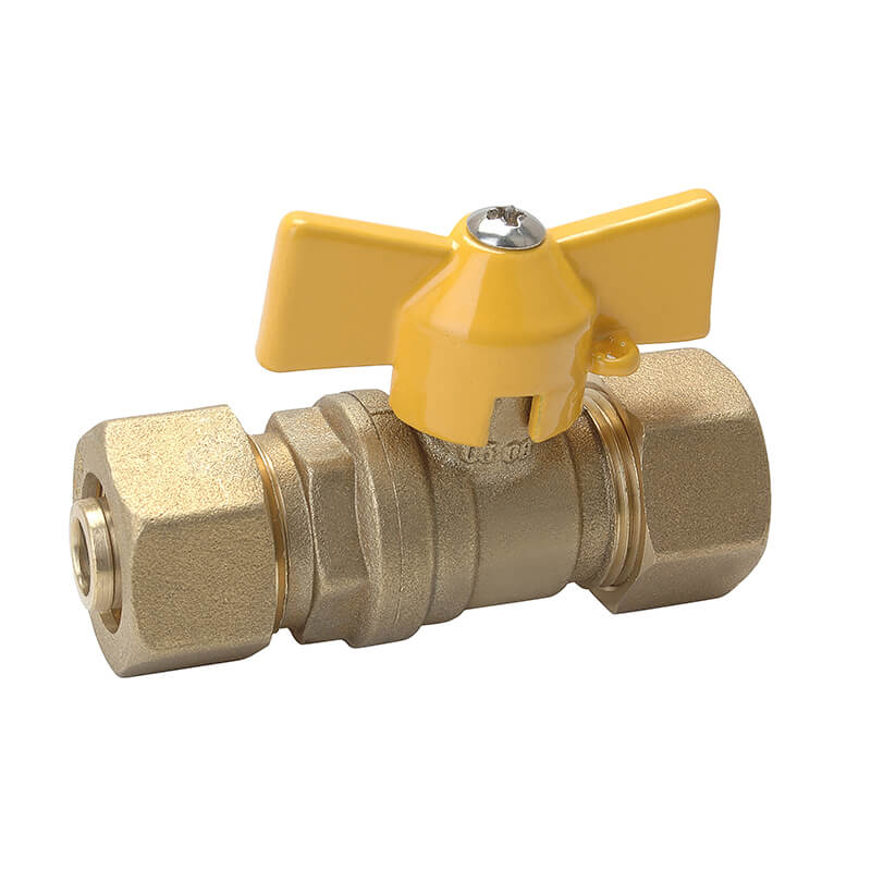Art. TS 368 Brass Gas Ball Valve With Full Bore