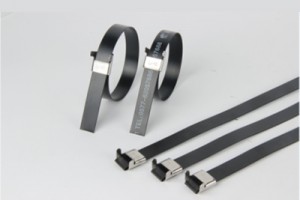 Chinese wholesale 20 Inch Zip Ties - Stainless Steel Cable Ties-Wing Buckle (L-type) PVC Coated Tie – Xinxing