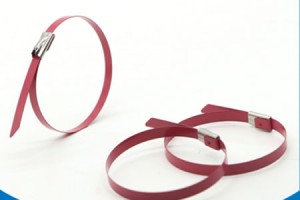 Stainless Steel Cable Ties-Self Lock Epoxy Coated Tie