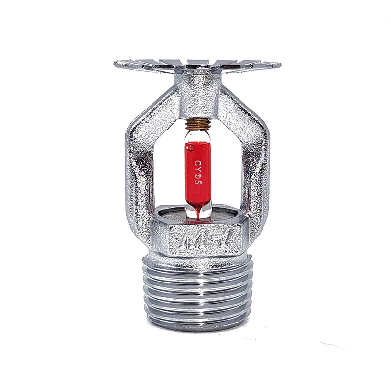 Ceiling Automatic Fire Extinguishers ZSTX 15-68℃ Pendent Chrome plated Fire sprinkler heads – Zhurong