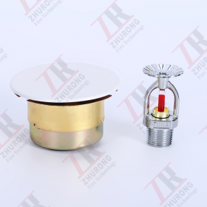 Concealed Pendent Sprinklers with Quick-Response Activation
