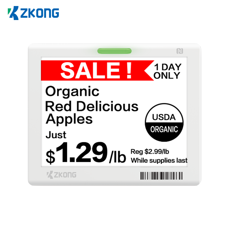 Factory Free sample Electronic Labels Supermarket - Shelf price label holder supermarket tag holder clear PVC – Zkong