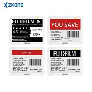 zkong digital price tag E-INK BLE 5.0 NFC electronic shelf label for retail sunpermarket