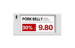 Zkong ESL digital shelf labels  e ink price tag for esl retail chain stores