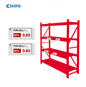 Zkong new Design Waterproof ESL Digital Price Labels Smart Shelf Tag for Supermarket