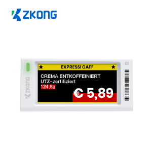 ZKONG Electronic Shelf Label Edge Labels Esl for Supermarket ble5.0 e ink digital price tags electronic price label