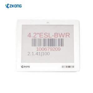 Zkong Electronic Price Label NFC Digital Display Esl Tag epaper display with cloud system