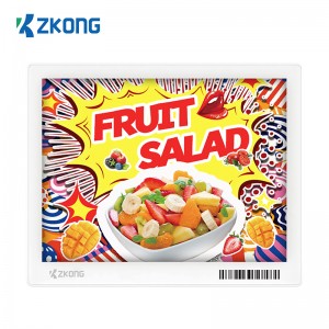 Zkong 5.8 inch Multi-color Digital Shelf Label Supermarket Price Tags