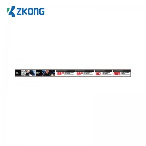Zkong 47 inch Advertising Stretched Bar Lcd Panel Lcd Shelf Display