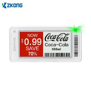 China New Product Black & White Label - Electronic price display supermarket – Zkong
