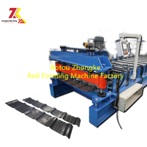 ZKRFM  36 Inch Trapezoidal Sheet Tile Making Machinery Roll Forming Machine