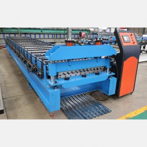 High Quality Corrugated Sheet Roll Forming Machine for Manufacturing Plant