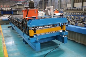 Fully Automatic Wall Corrugated and Trapezoidal Double layers Roll Forming Machine
