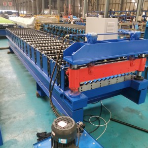 High quality veneer water corrugated tile pressing machine
