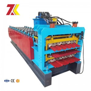 Three Layer Roll Forming Machine Glazed Tile Forming Machine Glazed Tile Roll Forming Machine